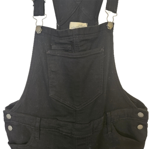 NWOT Black Overalls - Picture 5 of 11